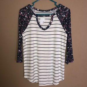 Maurices 3/4 sleeve top